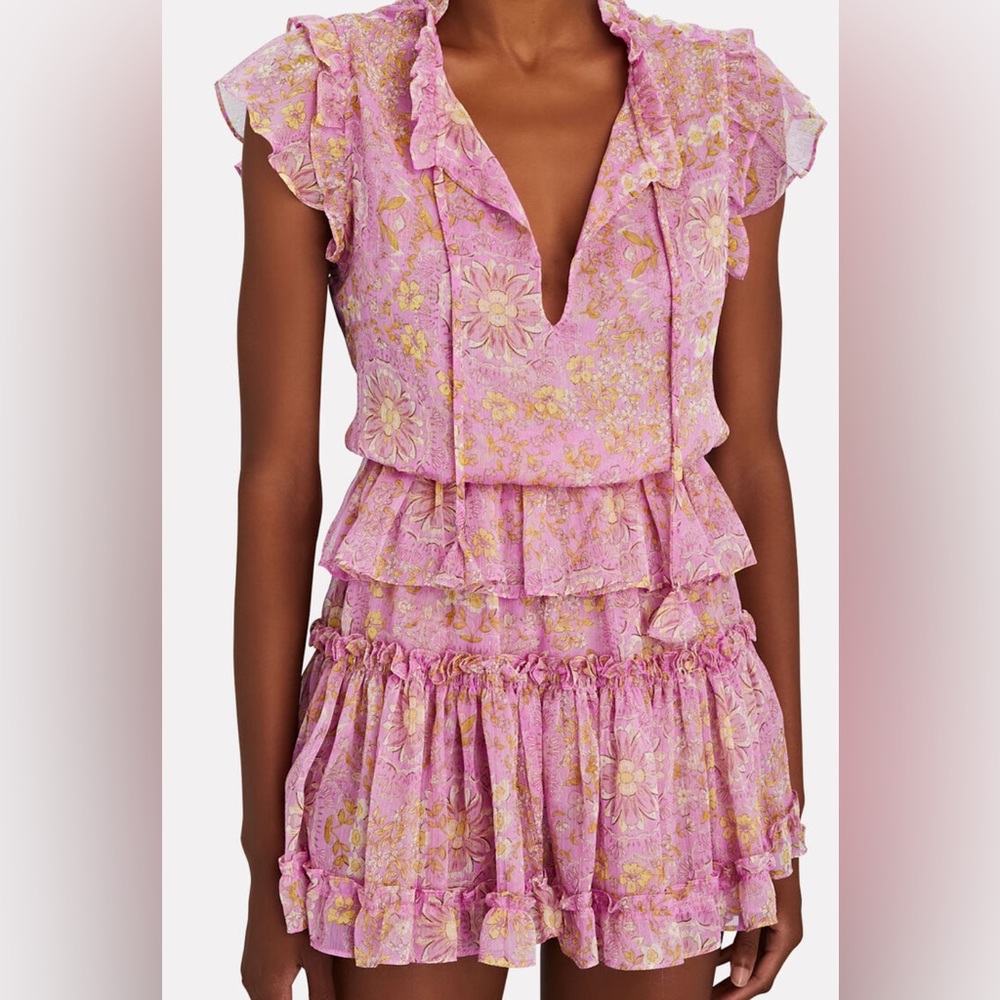 Misa LA Lilian Chiffon Dress